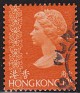 Hong Kong 1973 Personajes 10 ¢ Verde Scott 275